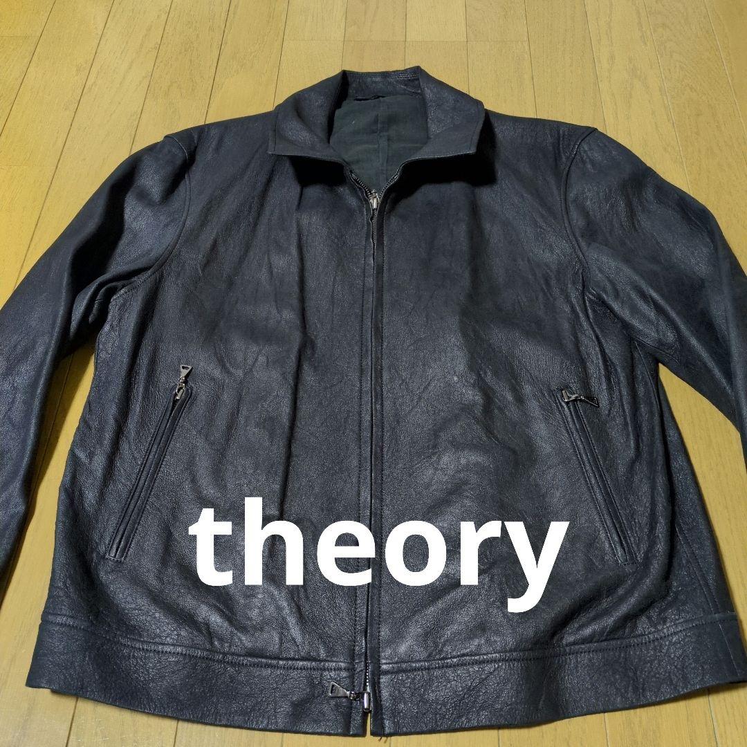 【aokichi】theory 黒レザージャケット Rocky Monroe｜PUレザー A-2型中綿フライトブルゾン | Rakuten Fashion