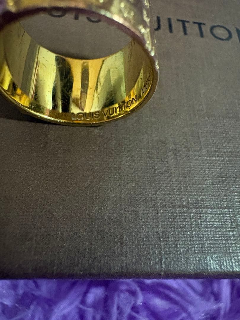 希少品】LOUIS VUITTONルイ ヴィトン指輪リング12号☆M68387 - メルカリ