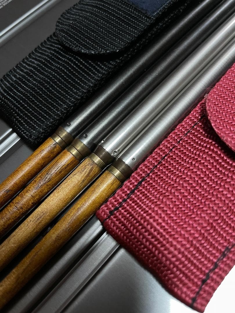 黒＆白銀、幸運の夫婦（めおと）箸！スノーピーク 旧・和武器（丸形