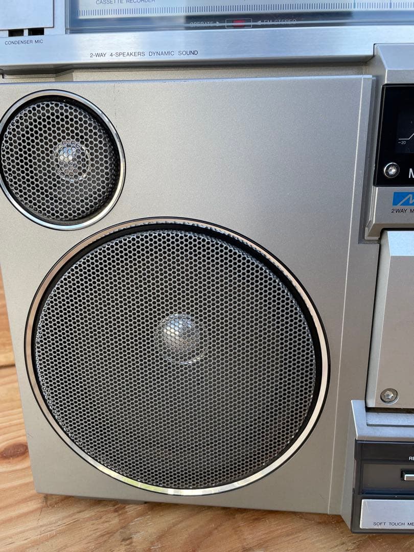 ジャンク】AIWA CS75X アイワ ステレオラジオカセットレコーダー