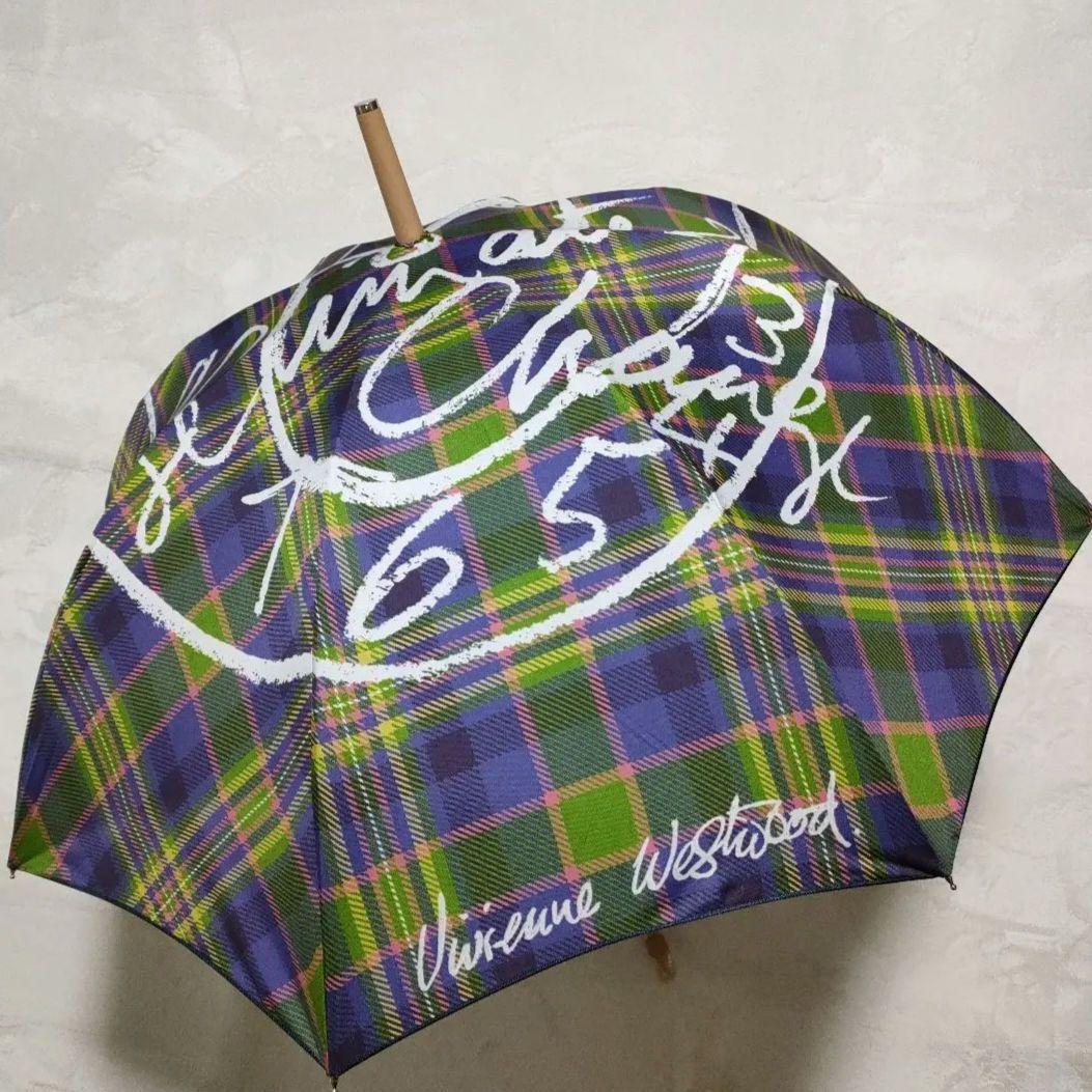 新品！　Vivienne Westwood ヴィヴィアン・ウエストウッド　傘 ヴィヴィアン・ウエストウッドの新しい雨傘はハンウェイとの