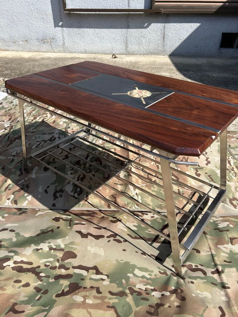 Bilcoast ビルコースト STバーナーテーブル650ウォルナット - メルカリ