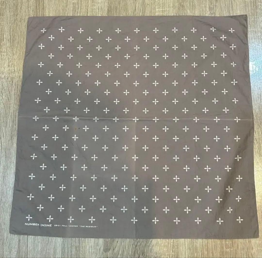 レア ナンバーナイン NUMBER (N)INE redisun期バンダナ NUMBER (N)INE（ナンバーナイン） スカーフ バンダナ 「NUMBER(N)INE