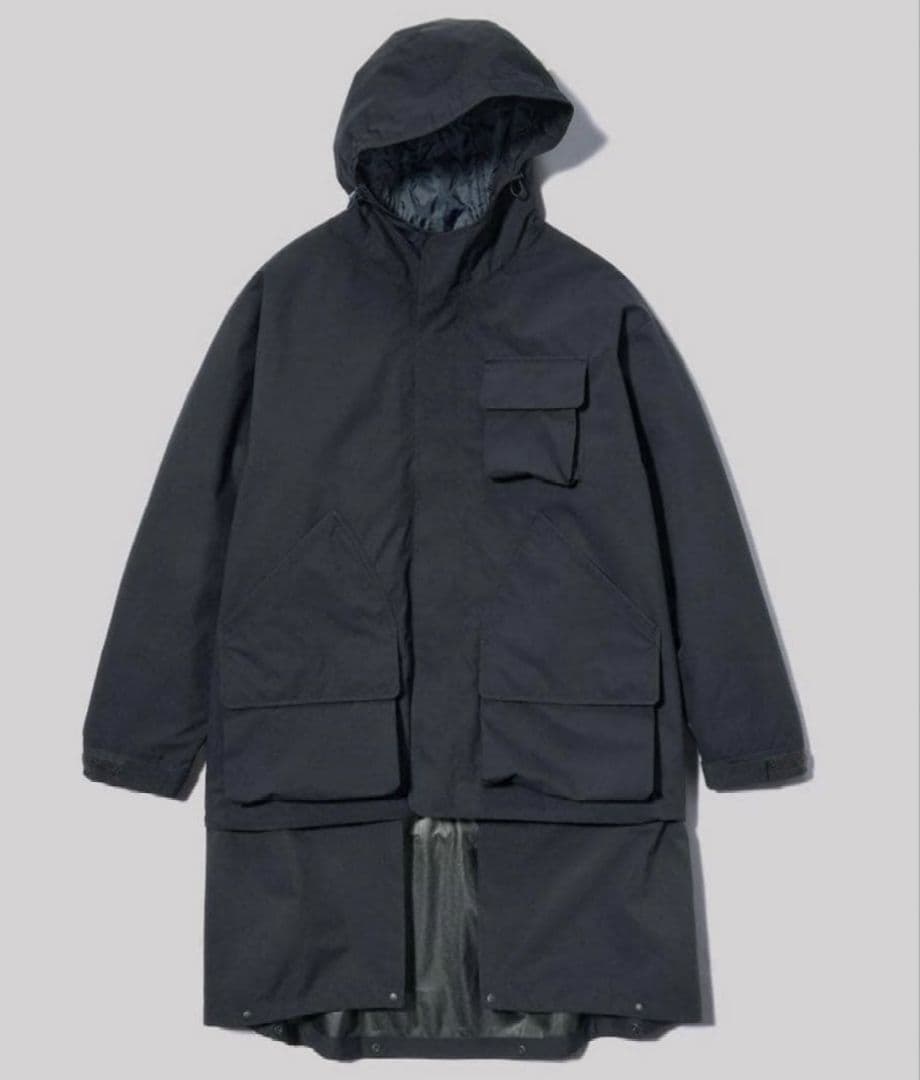 GU パデッドシェルパーカENGINEERED GARMENTS ネイビー XL