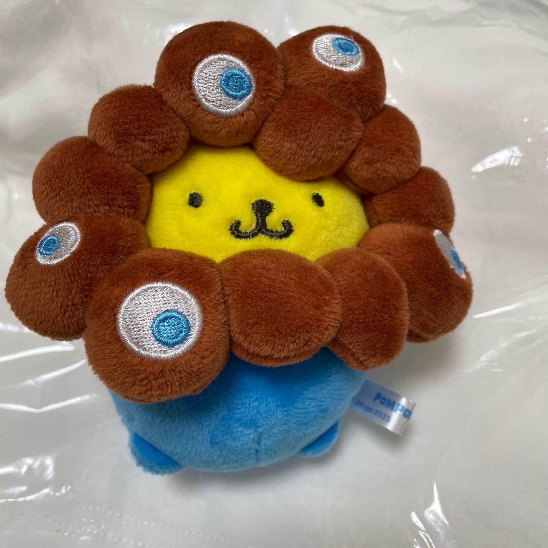 会場限定ミャクミャクなりきりぬいぐるみ ポムポムプリン　カラビナ付き ポムポムプリン EXPO2025 ミャクミャク なりきりぬいぐるみM - Meccha