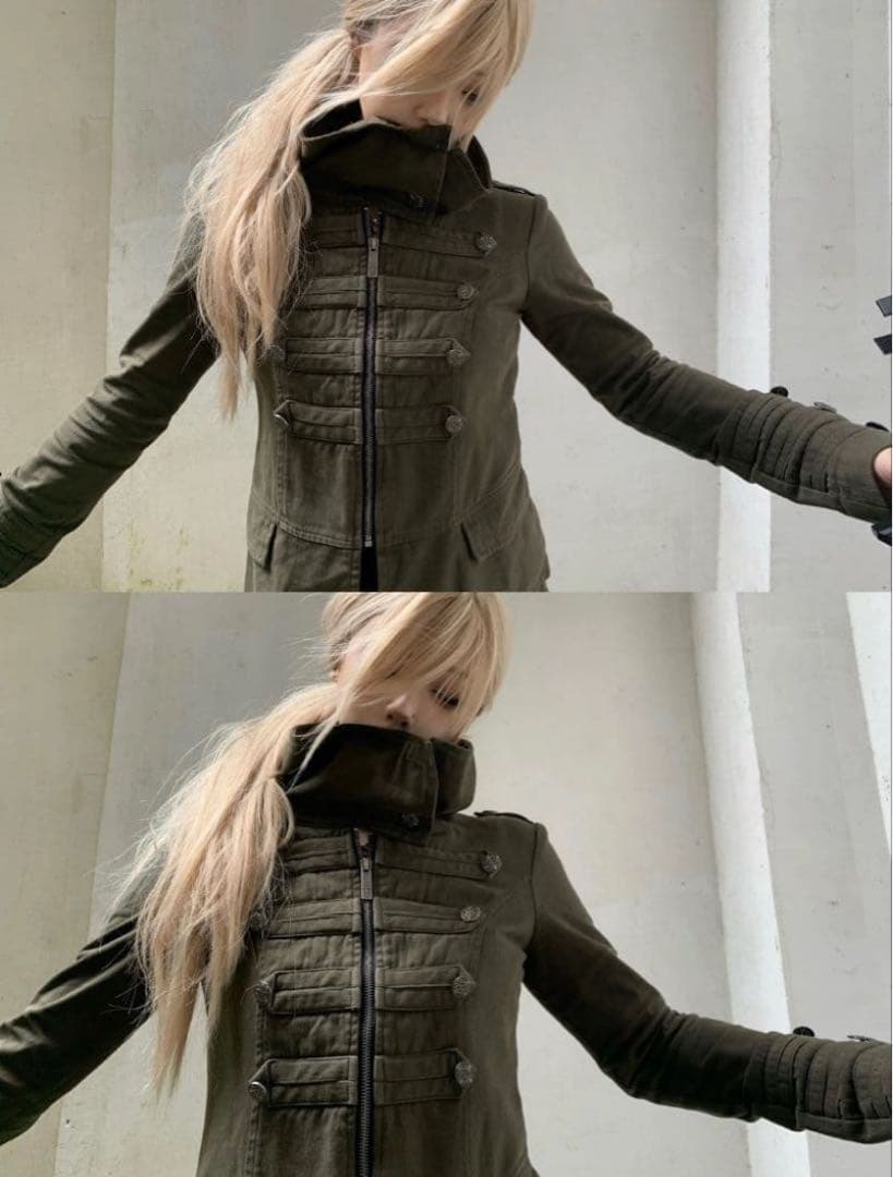 ナポレオンジャケットgreen M メルトンナポレオンジャケット | マルイウェブチャネル