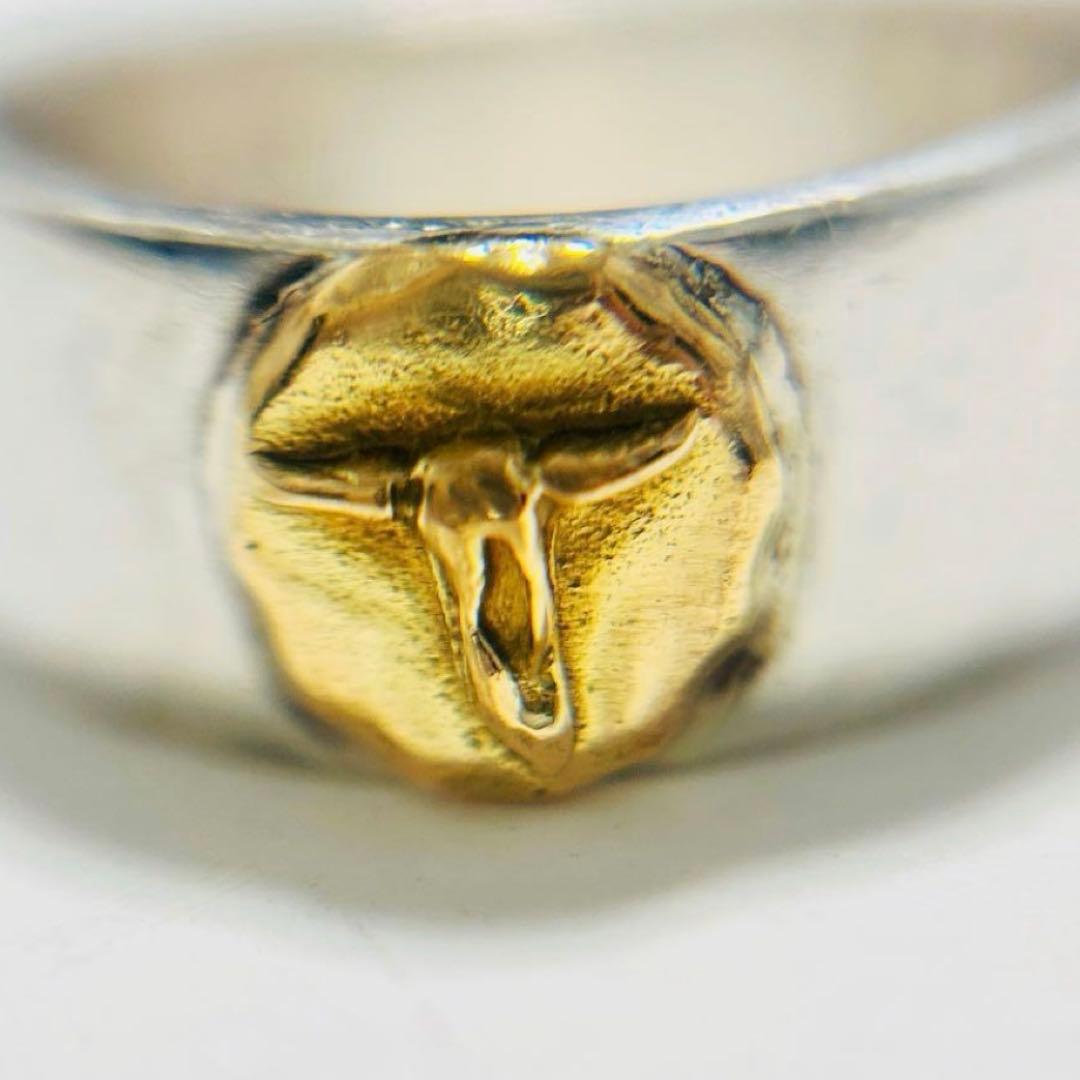 TADY&KING タディ&キング 平打ちリング ホーン 925/K1 TADY&KING平打ちリングK18ロングホーン ALL ITEM TADY＆KING ONLINE STORE