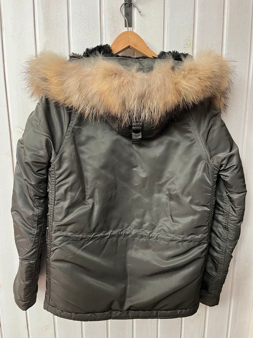 リアルファー】アルファ N-3B レプリカグレー Sサイズ - メルカリ