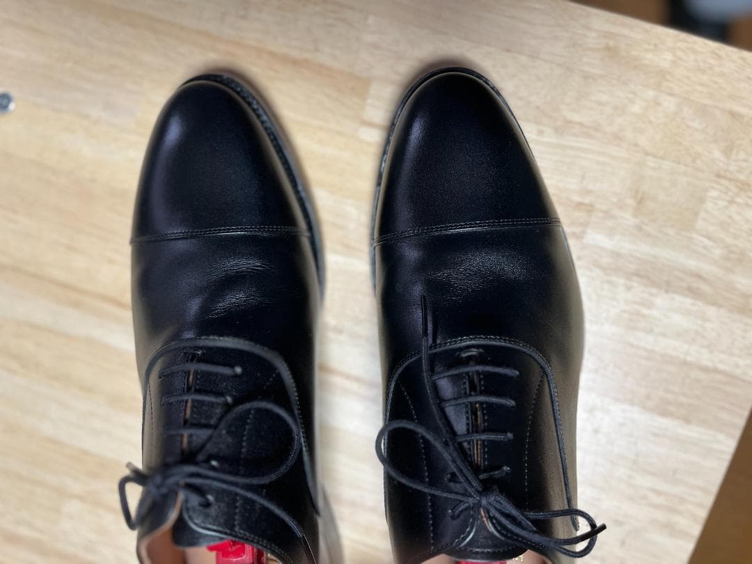 スコッチグレイン 　 ブラックドレスシューズ　27.0cm 3E