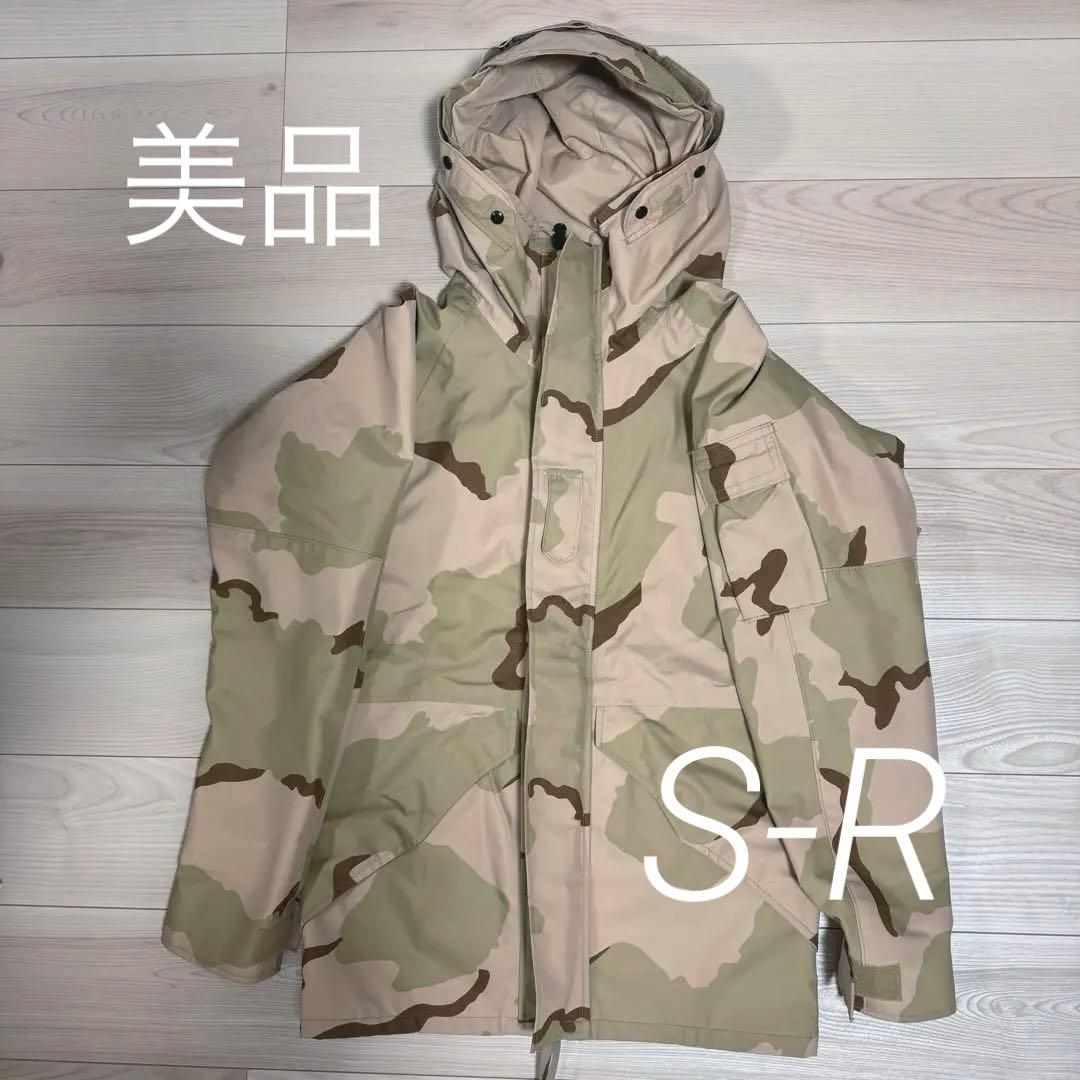 美品　ECWCS GEN1 ゴアテックスパーカー デザートカモ S-R 00s 米軍 U.S.ARMY ECWCS GEN1 デザートカモ GORE-TEXゴアテックス