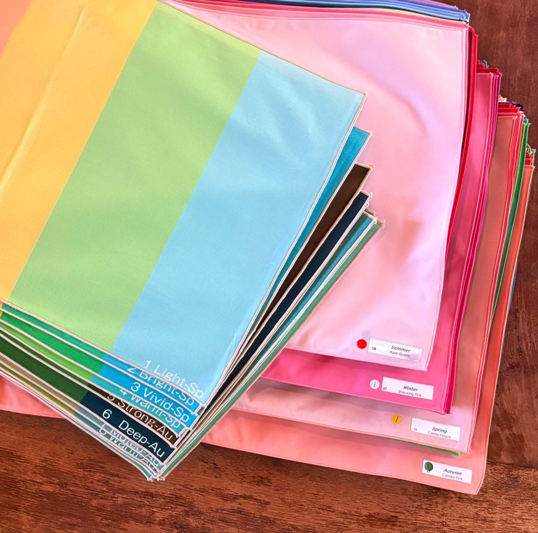 16タイプカラー診断 カラードレープセット - メルカリ