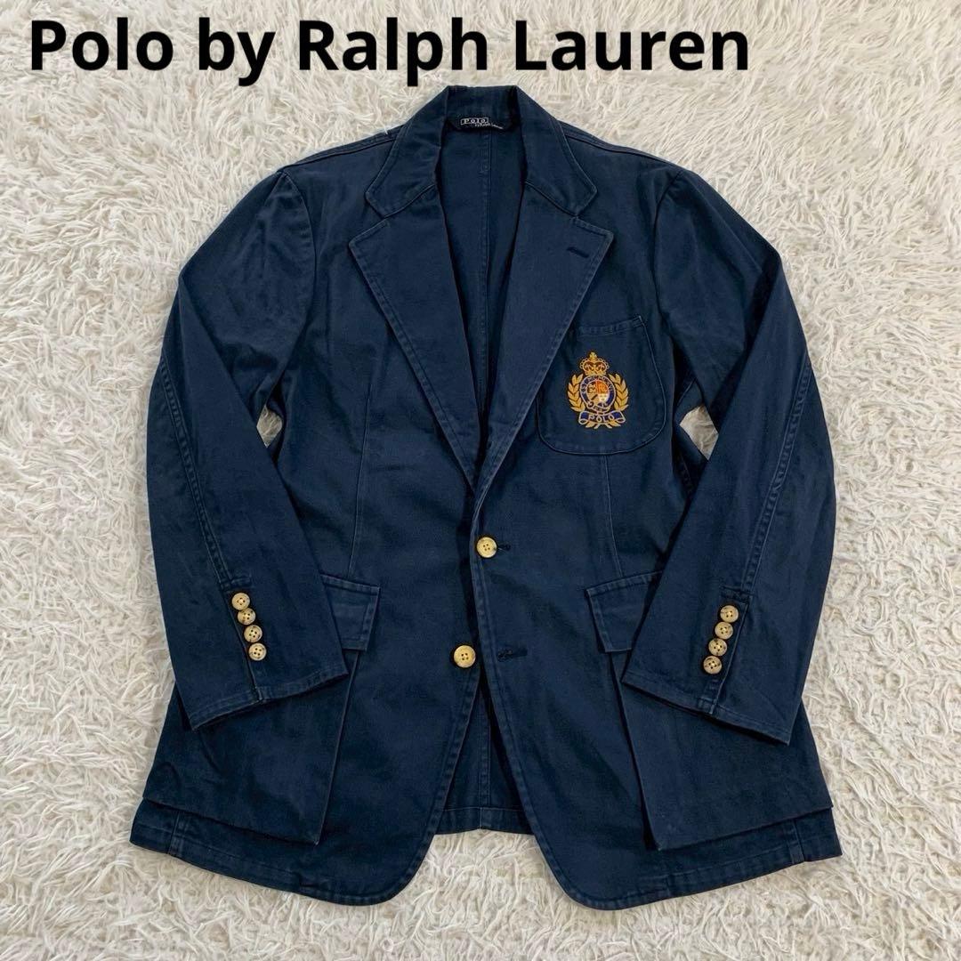 ポロラルフローレン 金ボタン エンブレム ワッペン テーラード