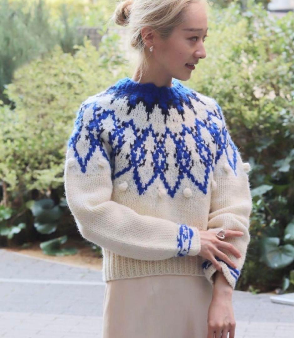 Edit.For.LuLu エディット フォー ルル ノルディック柄セーター - メルカリ