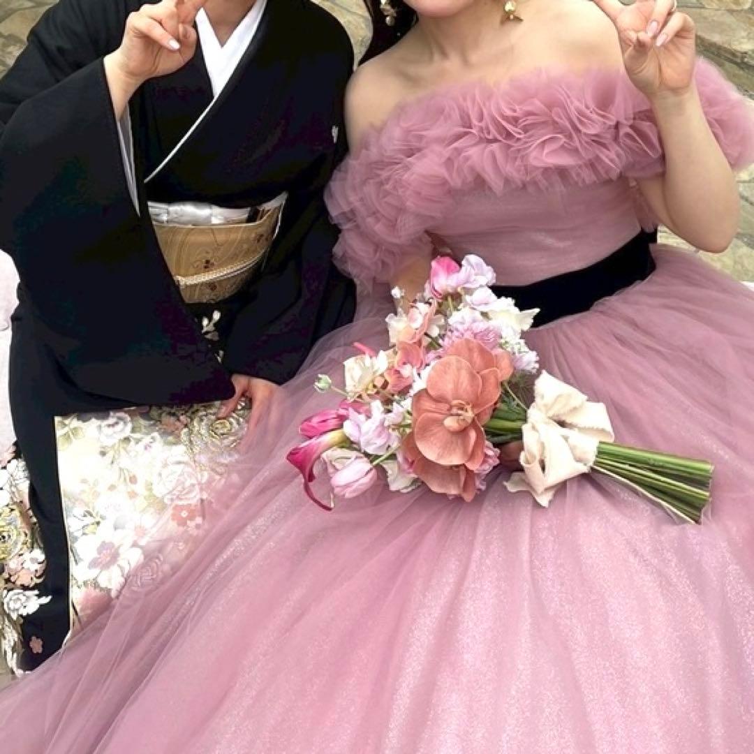 1回着用】ハツコエンドウkiki stella風※パニエ・ベルト付 - メルカリ