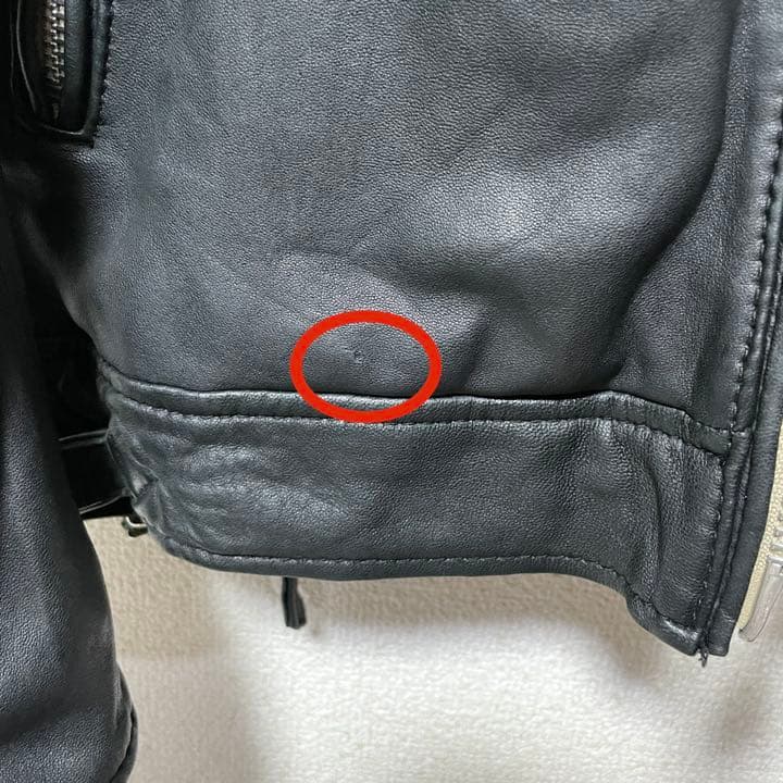 購入 【本革】nano universe ナノユニバース シープスキン ライダース