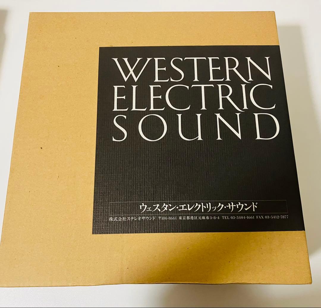 【希少】WESTERN ELECTRIC SOUND 2005年初版　豪華上製本 Western Electric Sound Part-2［アンプ篇］ | ステレオサウンドストア
