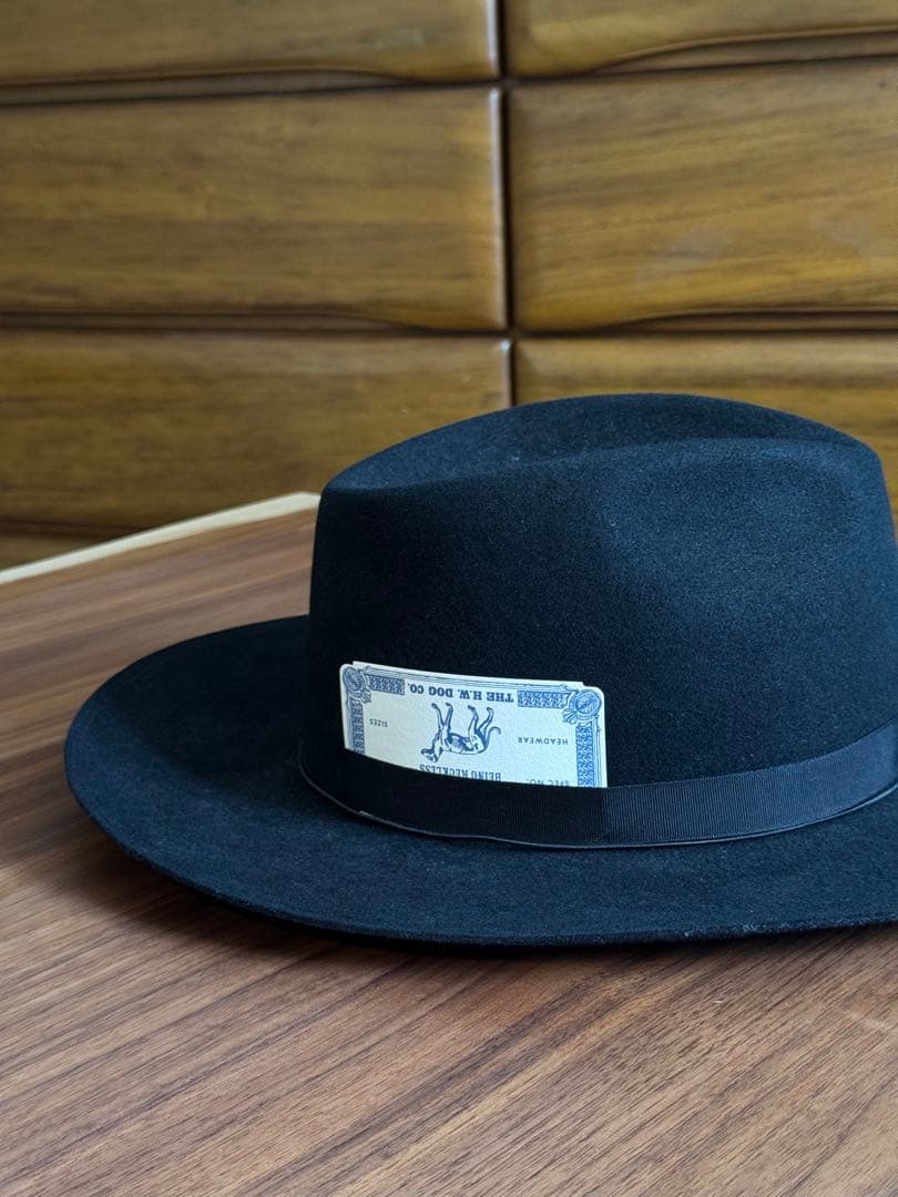 THE H.W. DOG&CO．ハット D-00723 ブラック サイズ38 - メルカリ