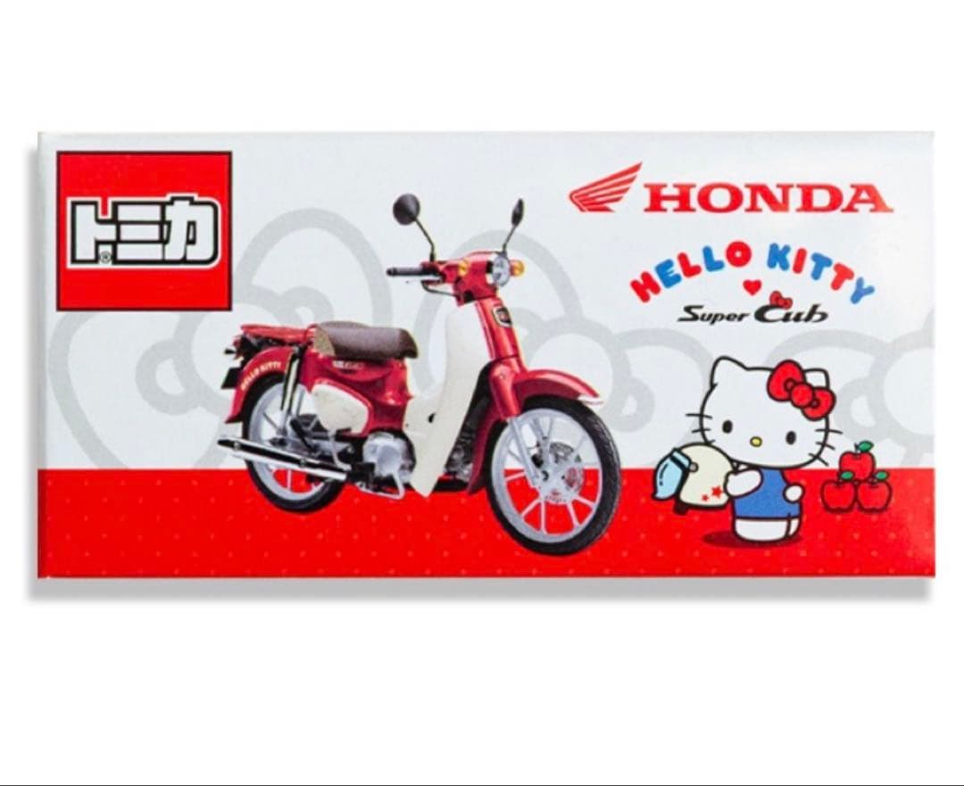 5台分！限定！トミカ スーパーカブ × HELLO KITTY コラボモデル