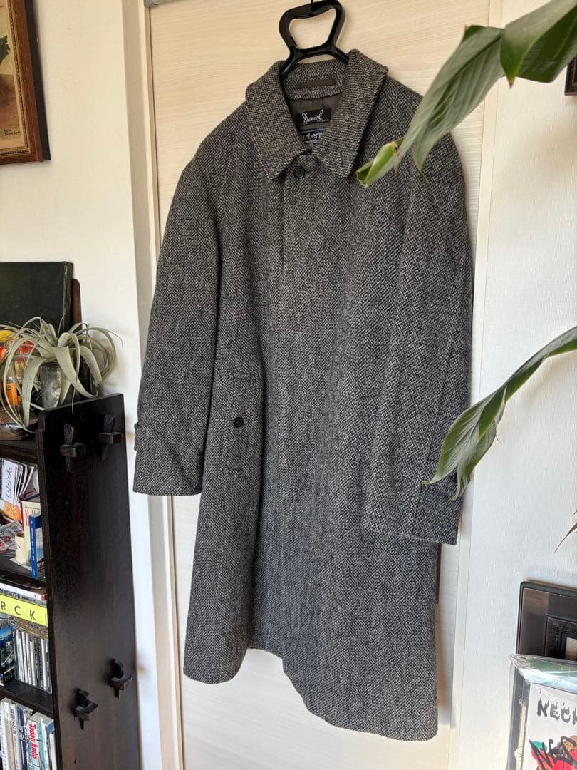 別注品】Burberry's ハリスツイード ステンカラーコート size52