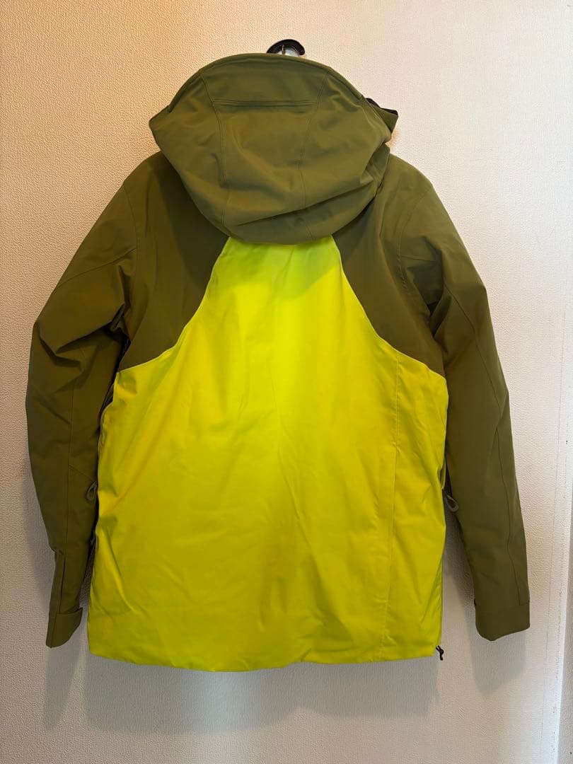GOLDWIN スキーウェア Sサイズ オリーブグリーン/イエロー 新品未使用 GOLDWIN スキーウェア Sサイズ - メルカリ