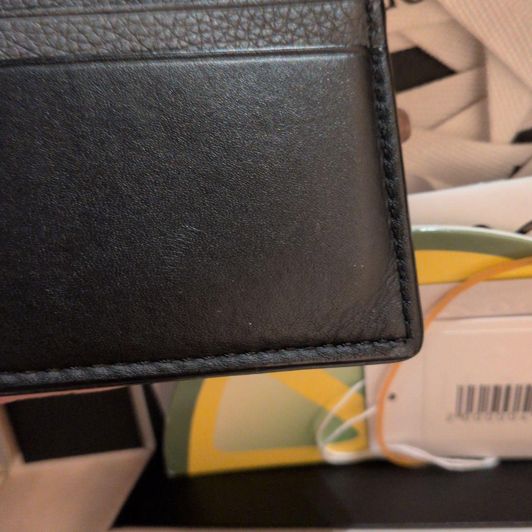 LOEWE ブラック レザー カードケース - メルカリ