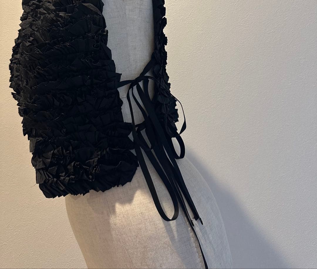 本日限定価格】PERNA スクエアフリルベスト - メルカリ