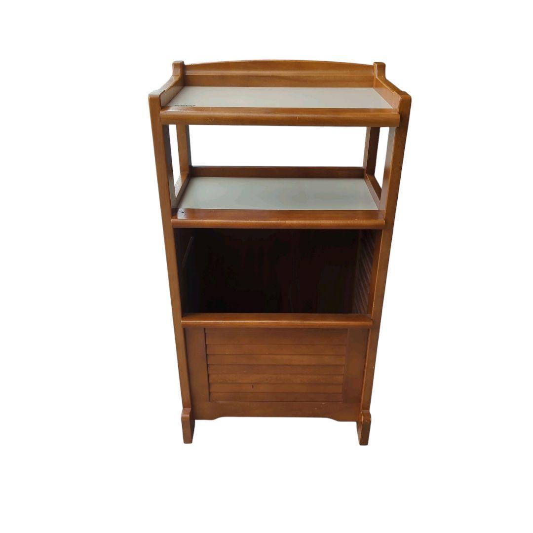 希少品】karimoku オールドカリモク 昭和レトロ 電話台 チェスト