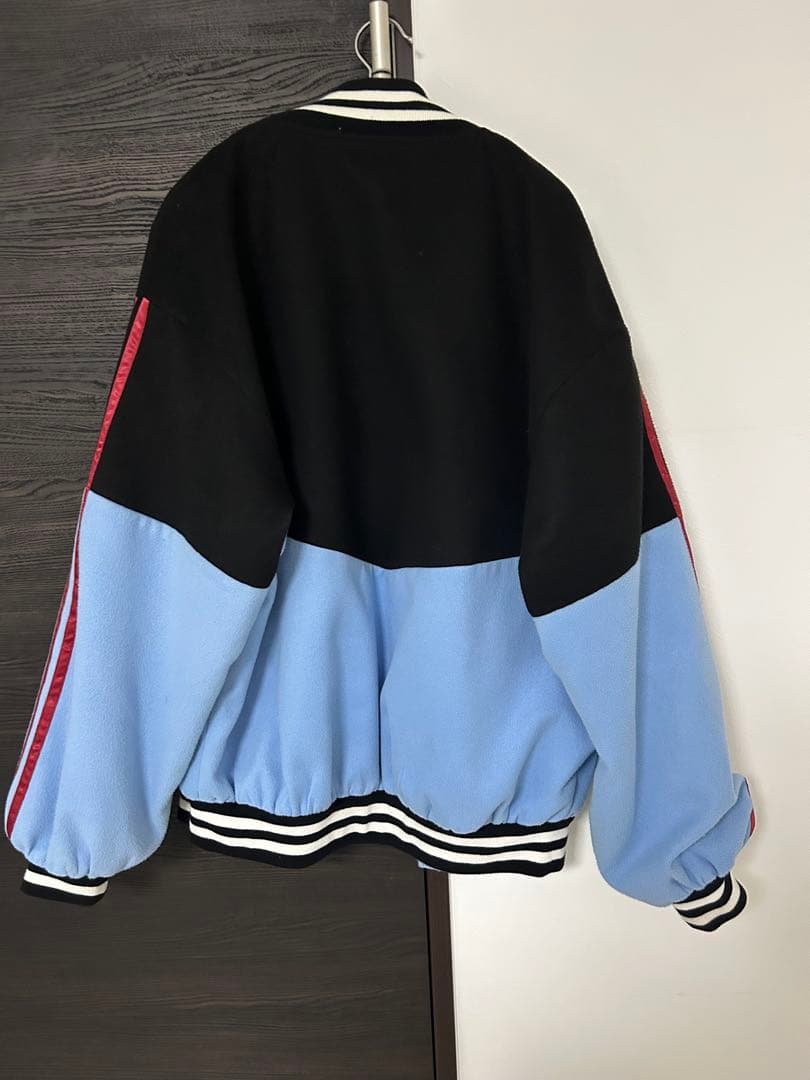 KMK ダブルロゴワッペン/Arm LINE切替ビッグトラックスタジャン - メルカリ