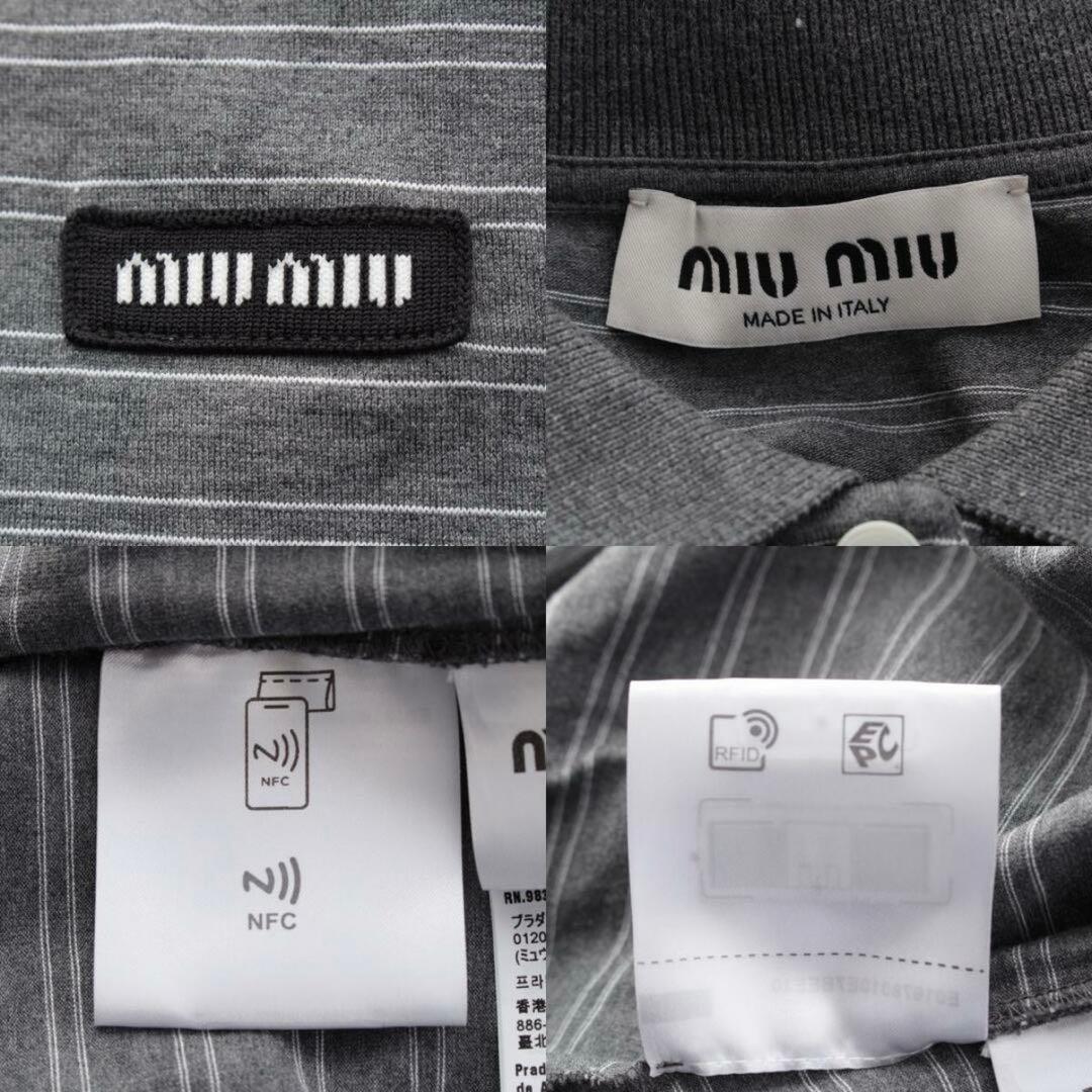 miumiu ミュウミュウ25SS ロゴポロシャツ古着韓国y2k - 日本Mercari