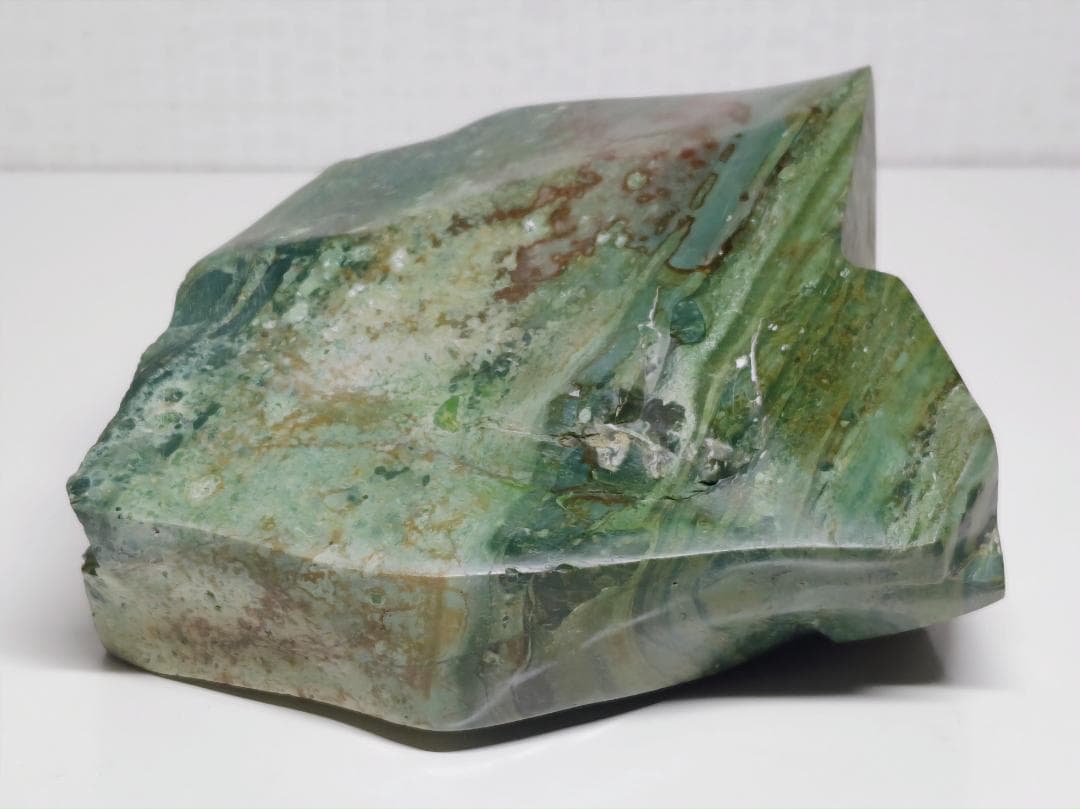 出雲石 1.1kg 碧玉 ジャスパー 瑪瑙 メノウ 鑑賞石 自然石 原石 鉱石