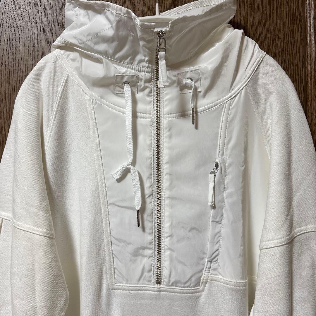 LASUD MILITARYスウェットロングワンピース ヤマダヤ 綿 ホワイト