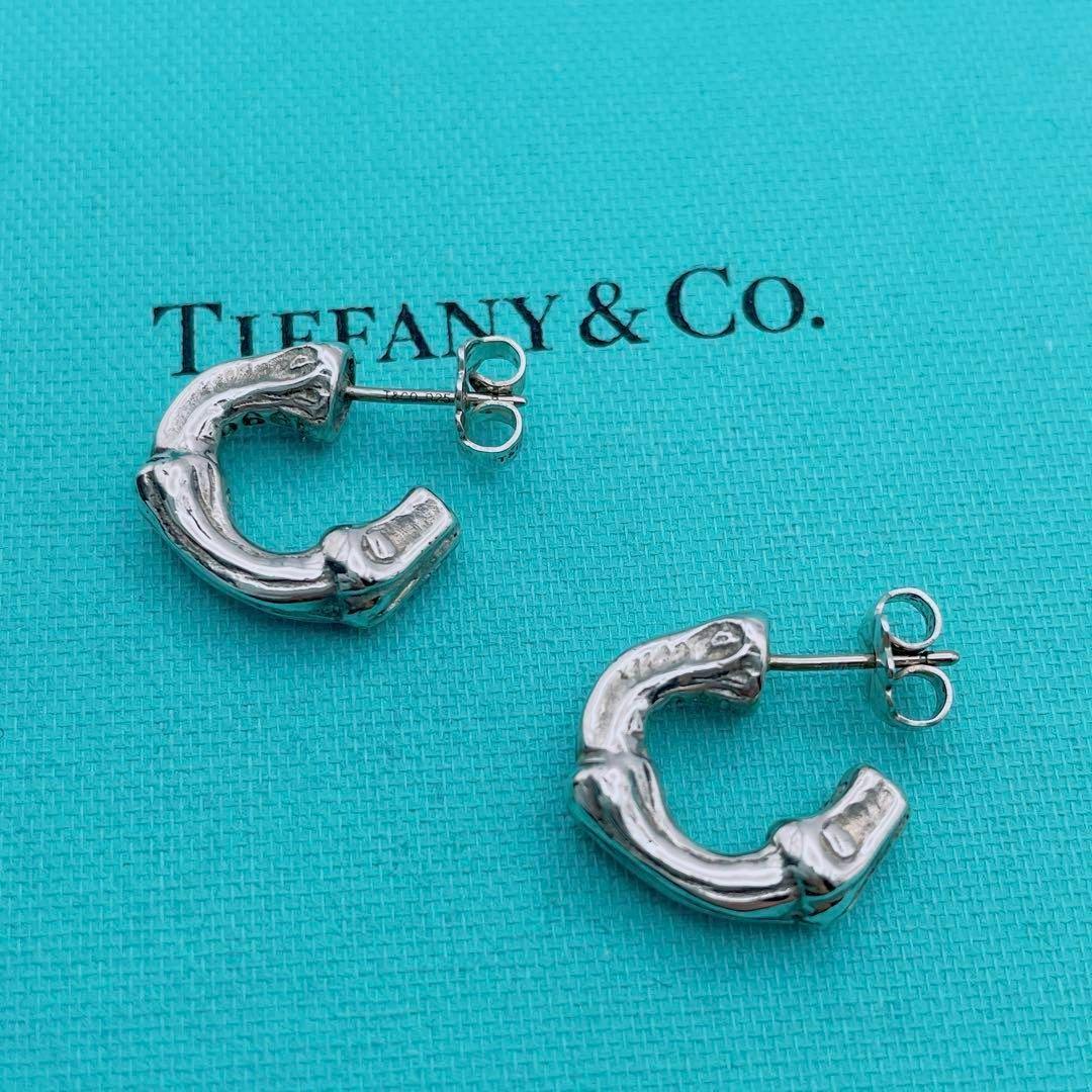 ティファニー バンブー ピアス フープ スモール シルバー925 - メルカリ