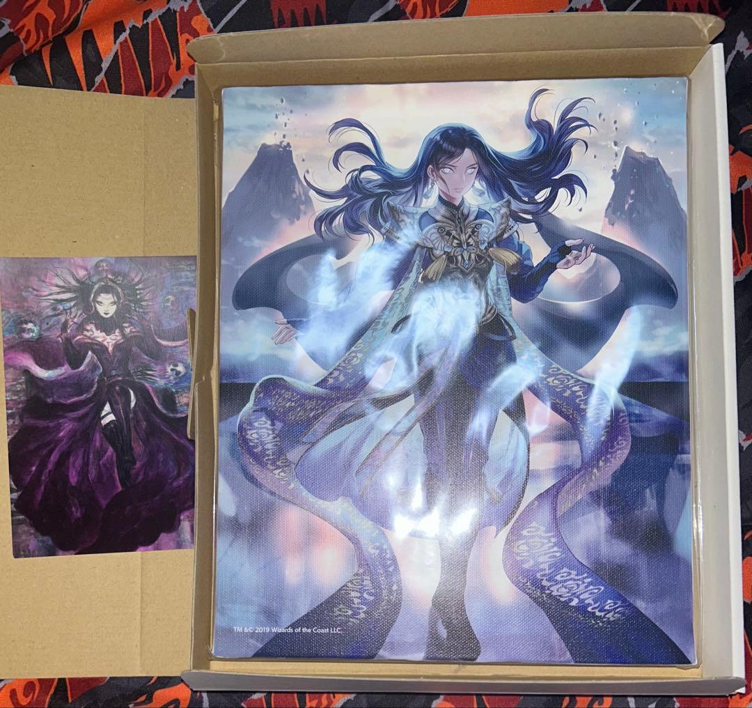 覆いを割く者、ナーセット　日本イラスト　公式キャンバスプリント　碧風羽　未開封 WAR)覆いを割く者、ナーセット(碧風羽)/NARSET PARTER OF VEILS