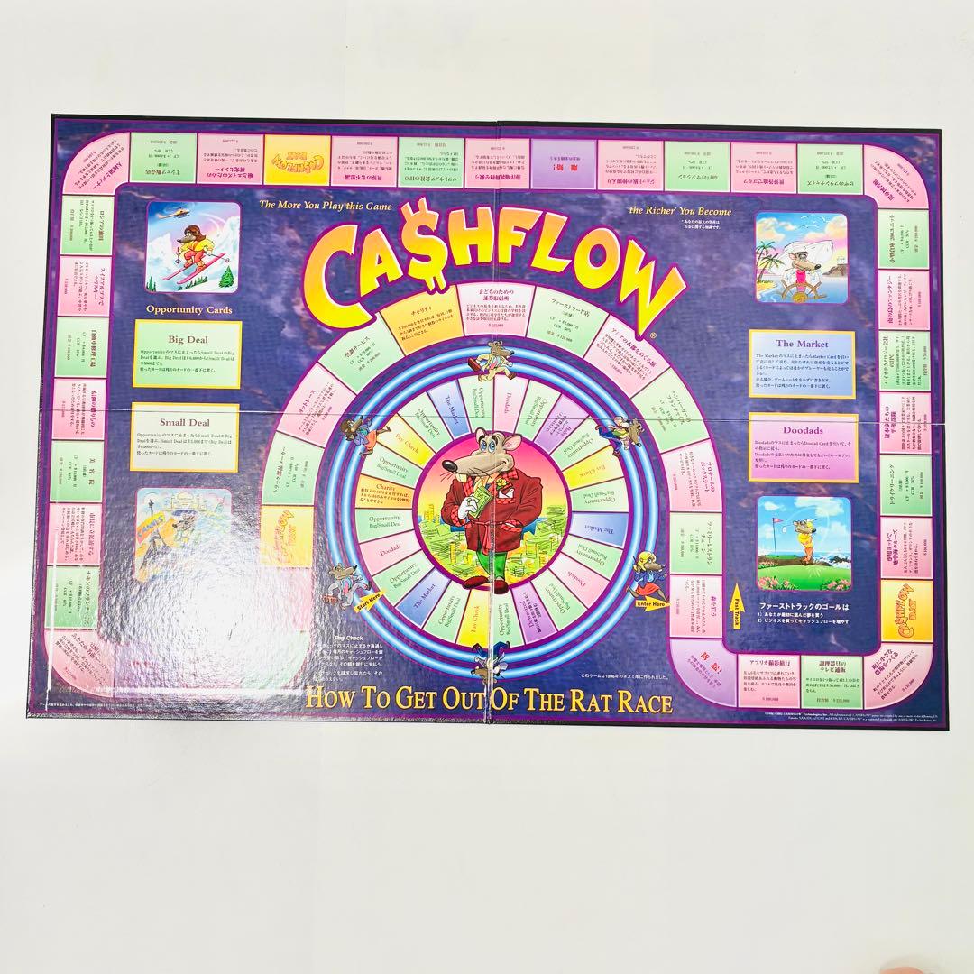 未使用訳アリ美品】キャッシュフロー101 日本語版 ボードゲーム - メルカリ