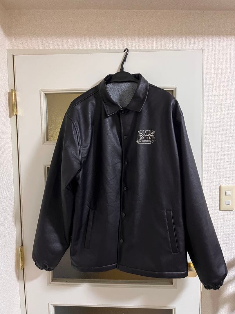 ROLLER FAKE LEATHER COACH JACKET 木村拓哉着用 - メルカリ