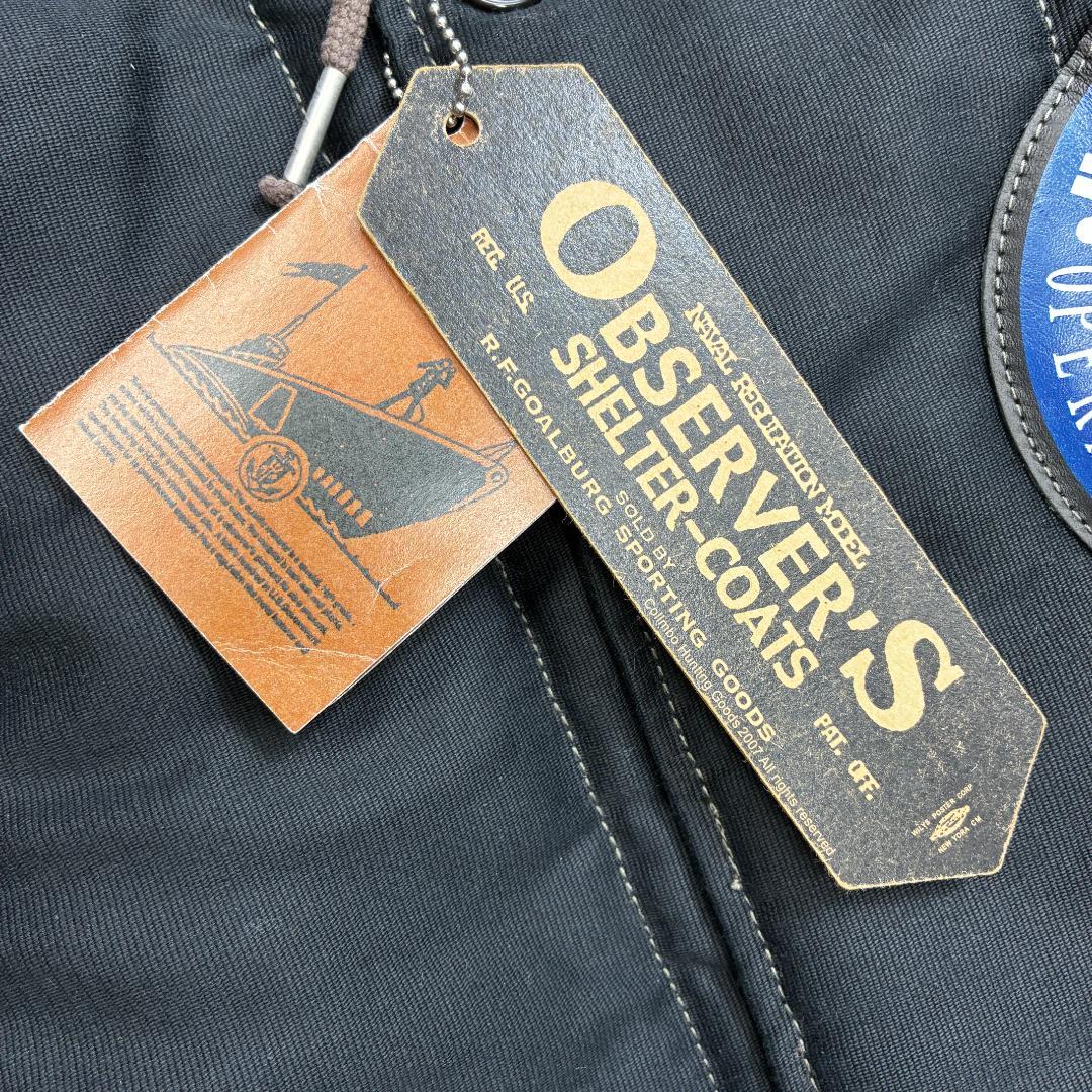 COLIMBO オブザーバーパーカー デッキジャケット ネイビー タグ付き未