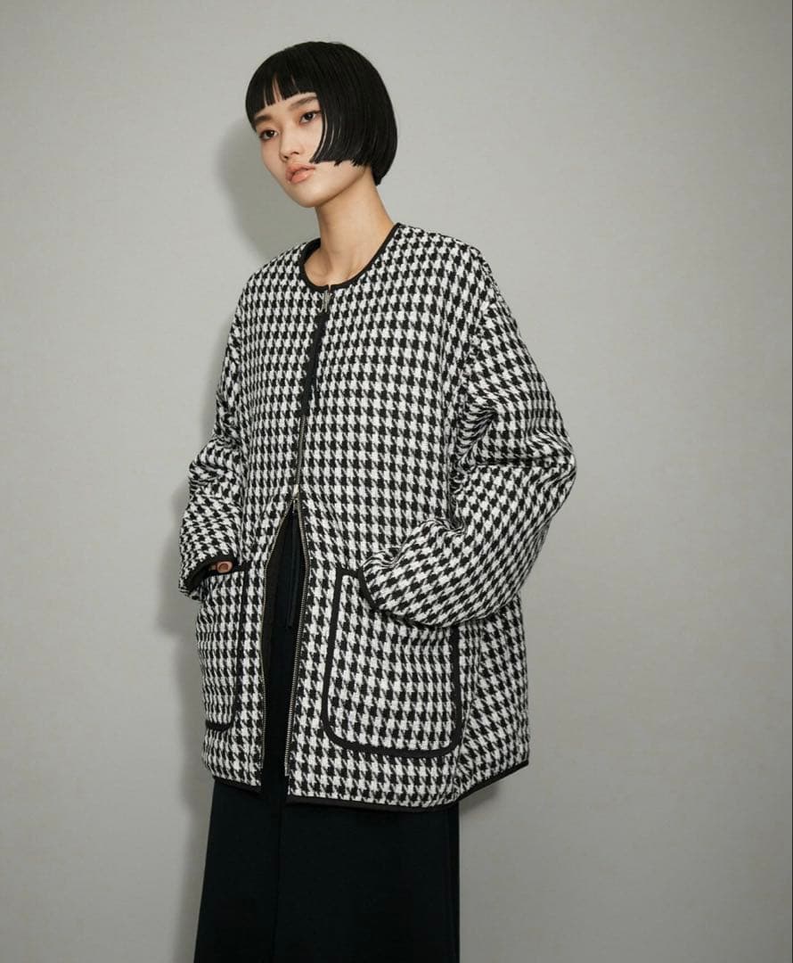 kanakana様専用 ADAM ET ROPE´ リバーシブルツイードブルゾン