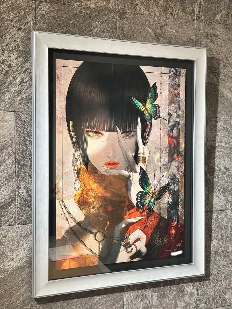 皐月恵 版画 スワローテイルバタフライSWALLOWTAIL BUTTERFLY - メルカリ