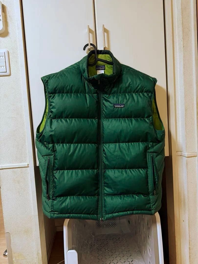 OLD Patagonia ダウンベスト グリーン USED 中古・古着通販】Patagonia (パタゴニア) スリングショットダウン