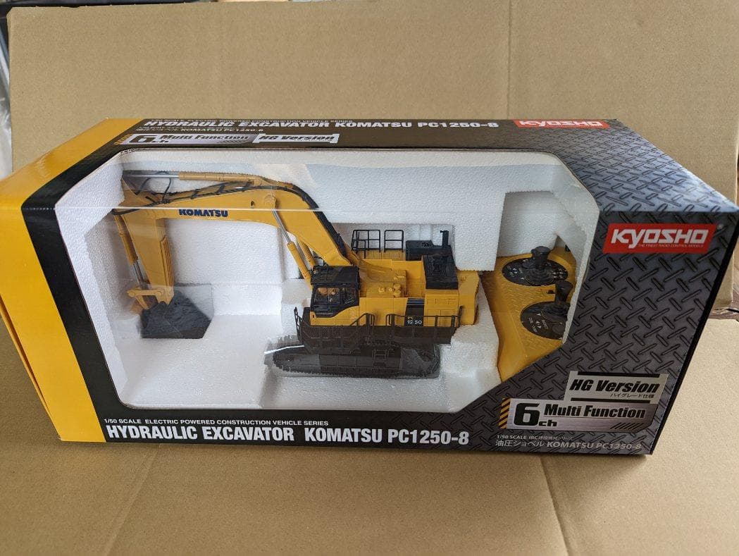 87子様専用 京商 1/50 コマツ 油圧ショベル PC1250-8 ラジコン