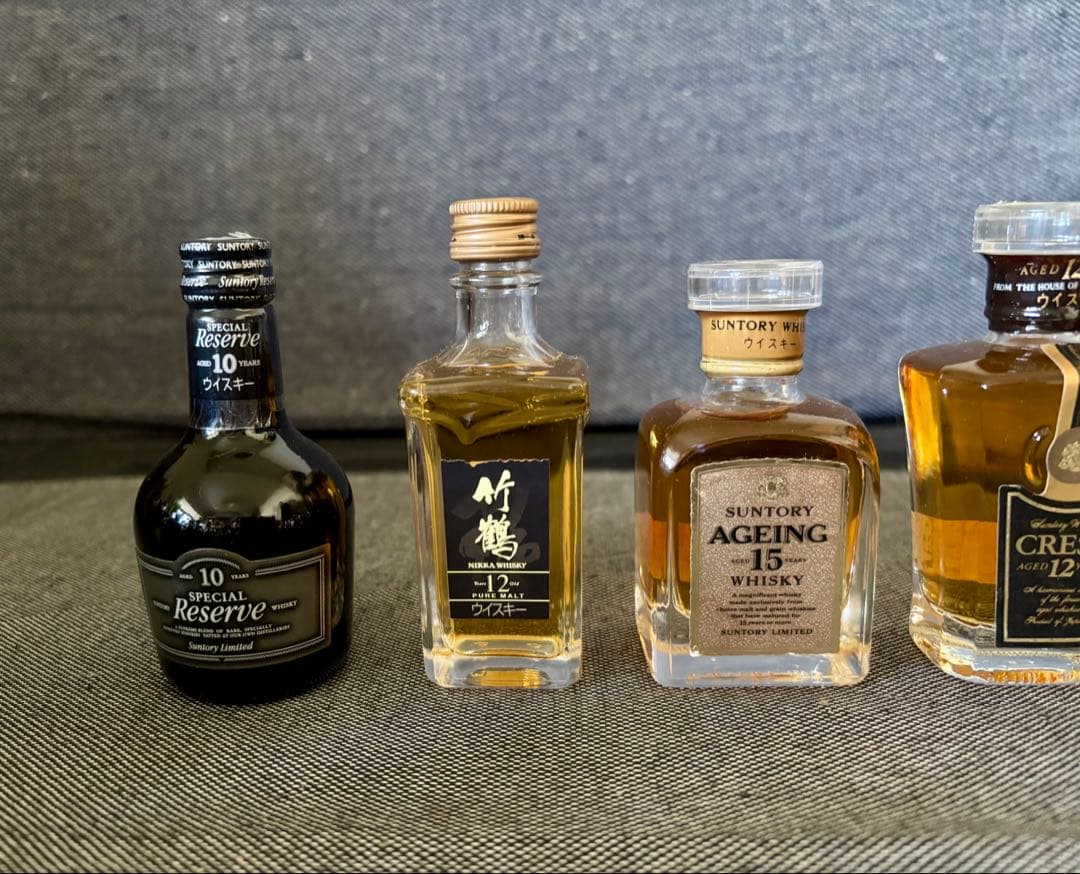 竹鶴12年 エイジング15年など 国産ウイスキーミニボトル 6本セット 未