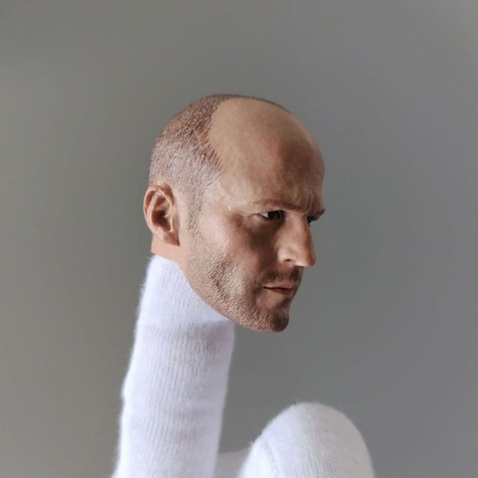 1/6 男性ヘッド ジェイソン・ステイサム フィギュア 12インチ - メルカリ