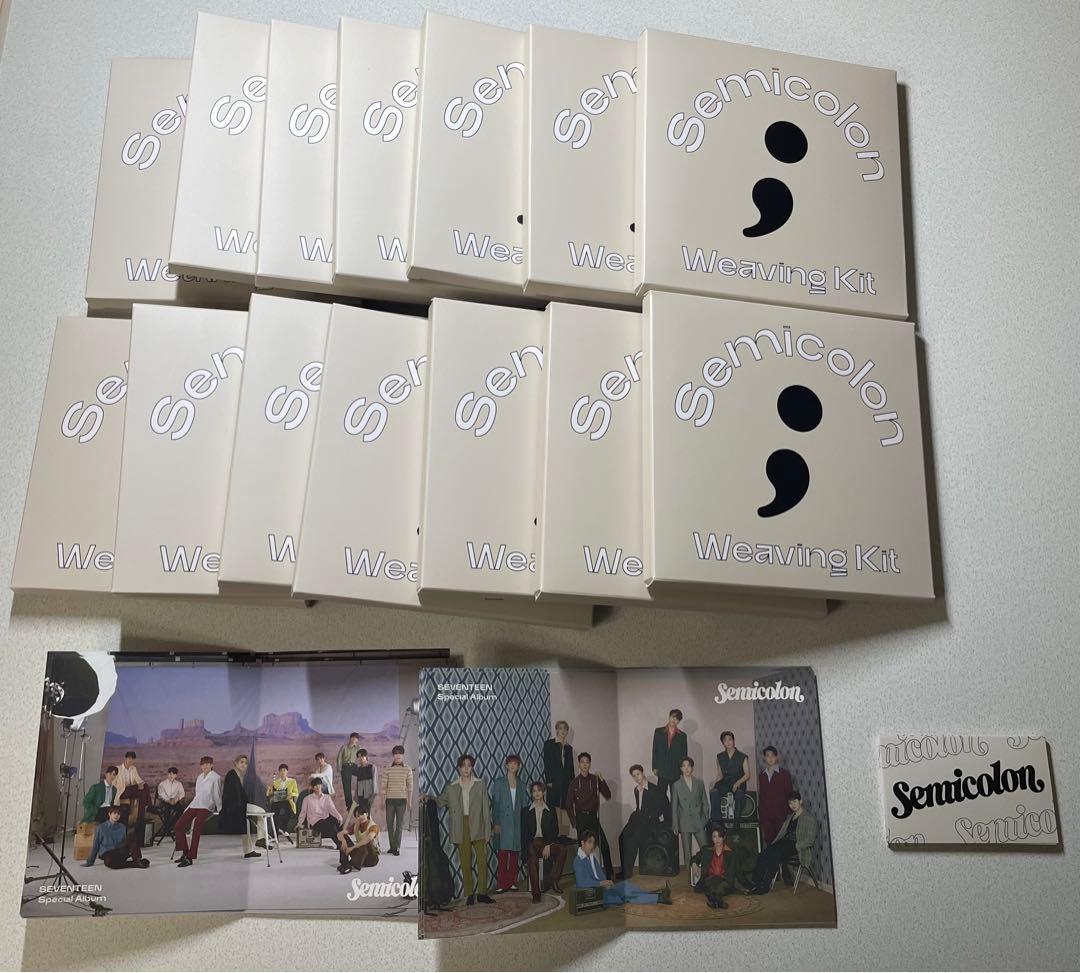 SEVENTEEN セブチsemicolon セミコロン デジパックコンプリート - メルカリ