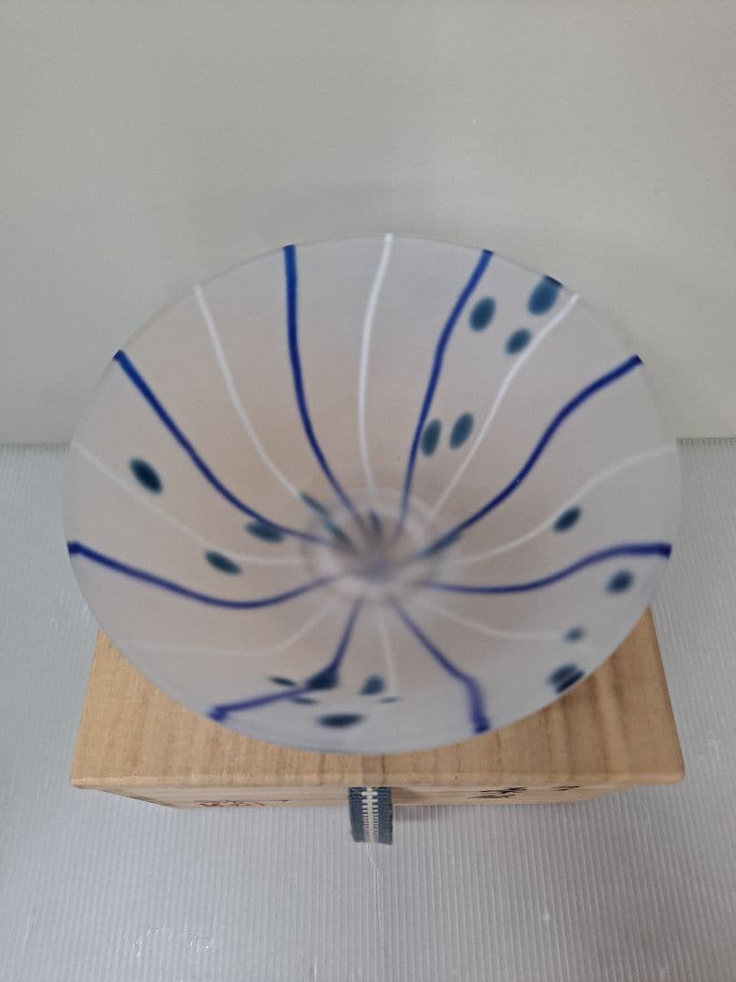 茶道具平井依 造 硝子 ガラス抹茶茶碗 共箱の通販はau PAY マーケット