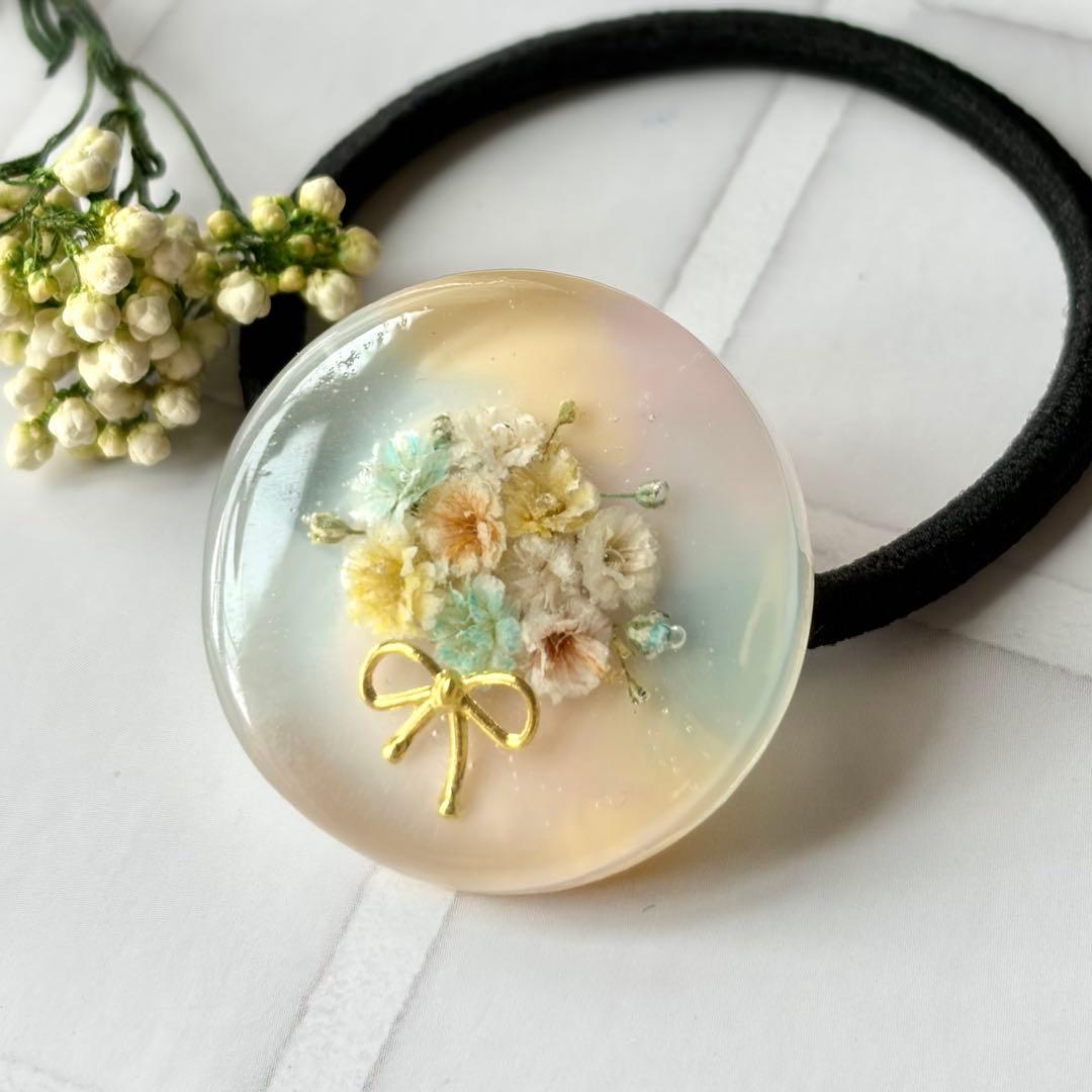 メル30077様専用 ハンドメイド レジン ヘアゴム - メルカリ