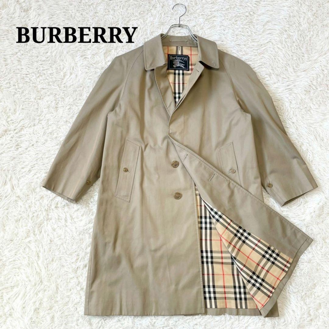 BURBERRY バーバリー ノバチェック ステンカラー コート - メルカリ