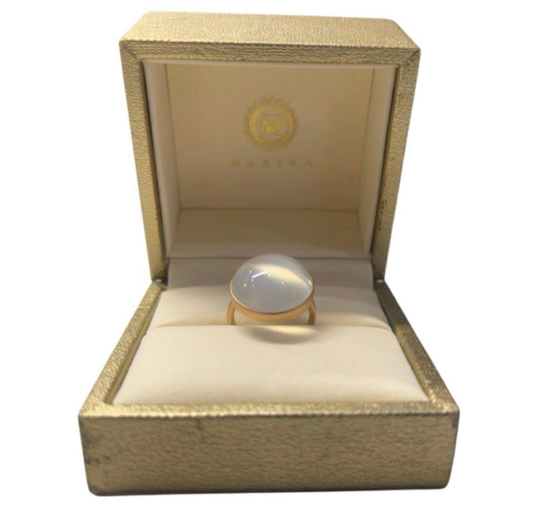 ぴ*ん様 MARIHA Earth Dropsリング ホワイトムーンストーン K - メルカリ
