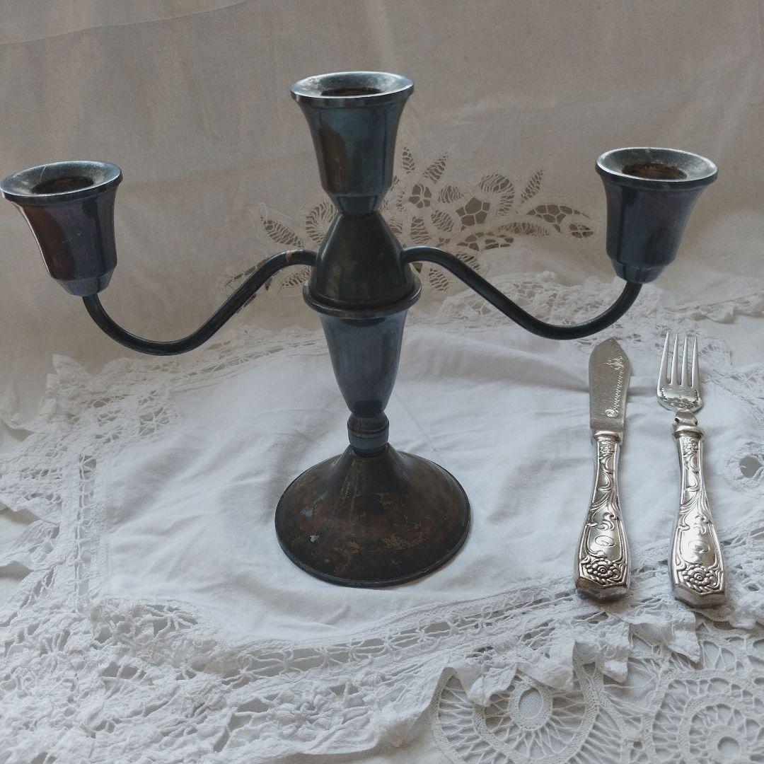 アメリカ製 Duchin Creation スターリングキャンドルスタンド Duchin Creation Sterling Candlestick Pair
