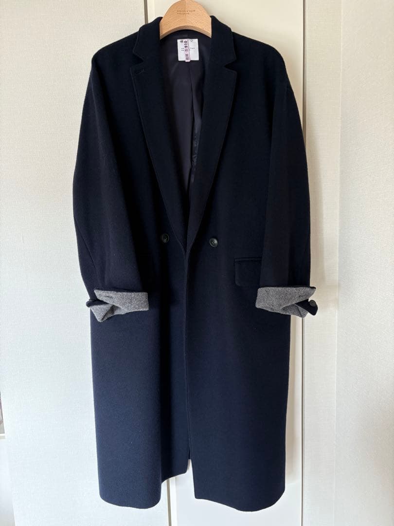 北欧、暮らしの道具店 チェスターコート ネイビー 北欧、暮らしの道具