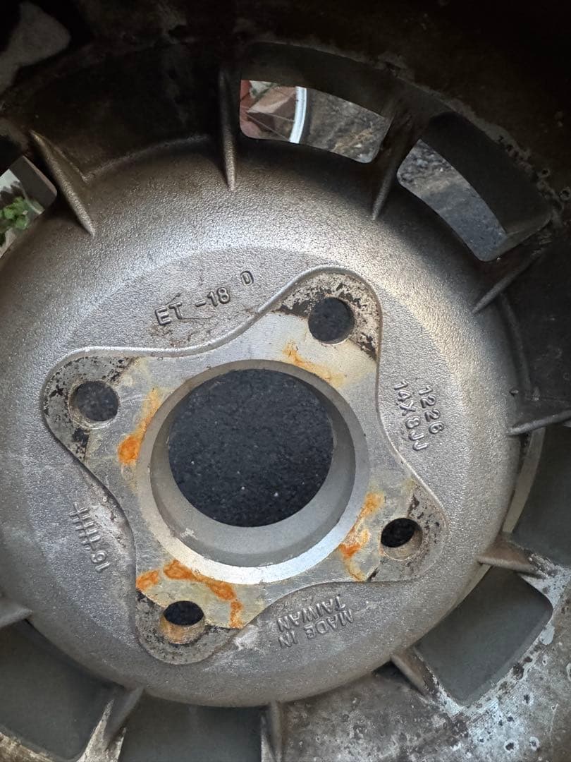 も*ー様 トスコホイール 8J-18.8J+-0 114.3 4H 4本セット - メルカリ